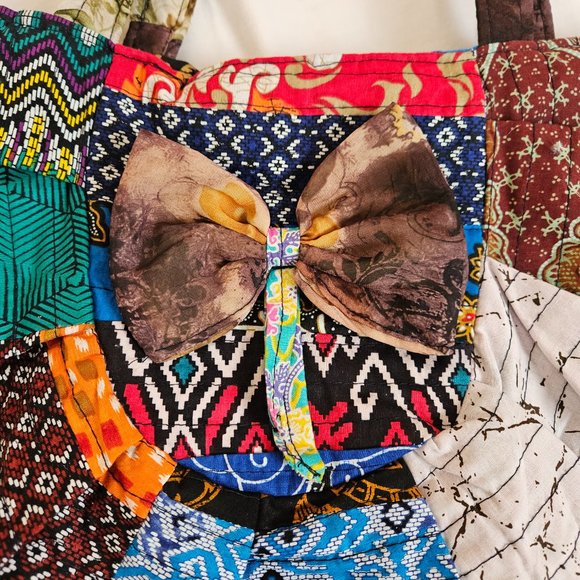 Handmade Tote/Purse with Zipper Closure - Picture 4 of 9